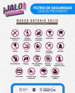 *Estos son los objetos que no podrás ingresar al Jalo por las Mamás en el Estadio Morelos*