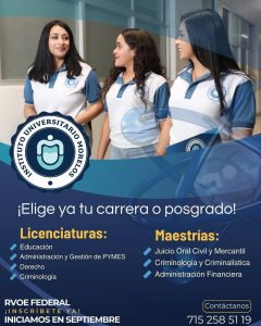 Comunidad Morelos impulsa a la juventud con excelencia académica