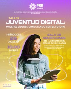 *PRD Michoacán impulsa participación de las juventudes: Lupita Flores*